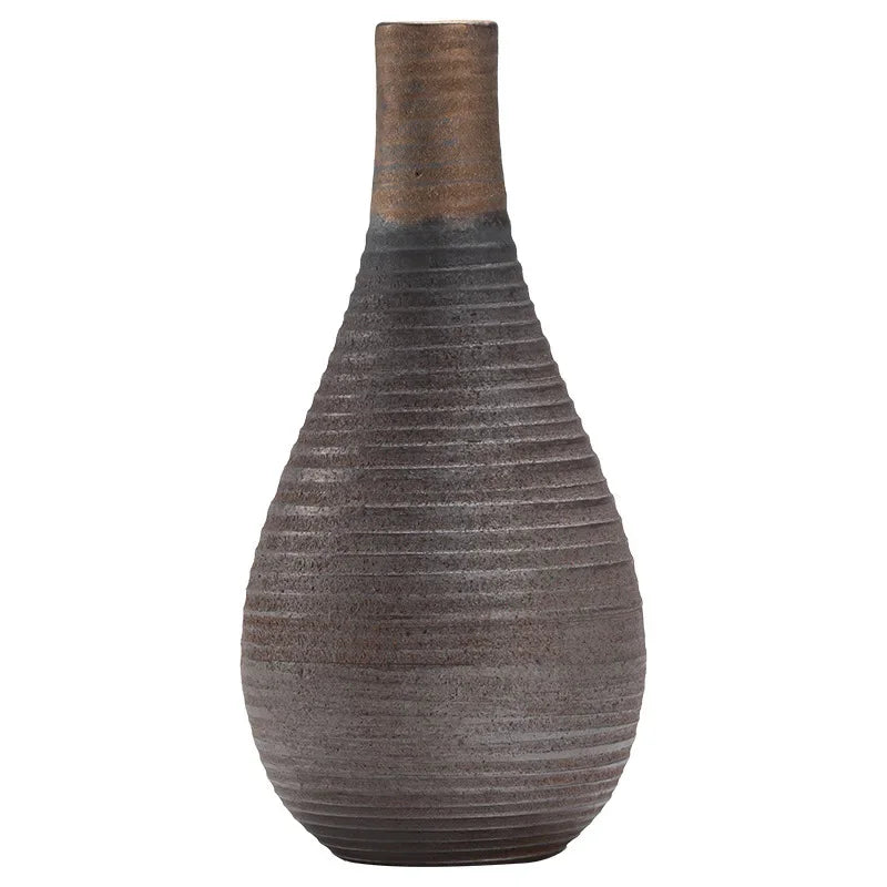 Vaso de Cerâmica Feito à Mão Velutta