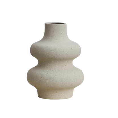 Vaso Cerâmico Estilo Moderno Velutta