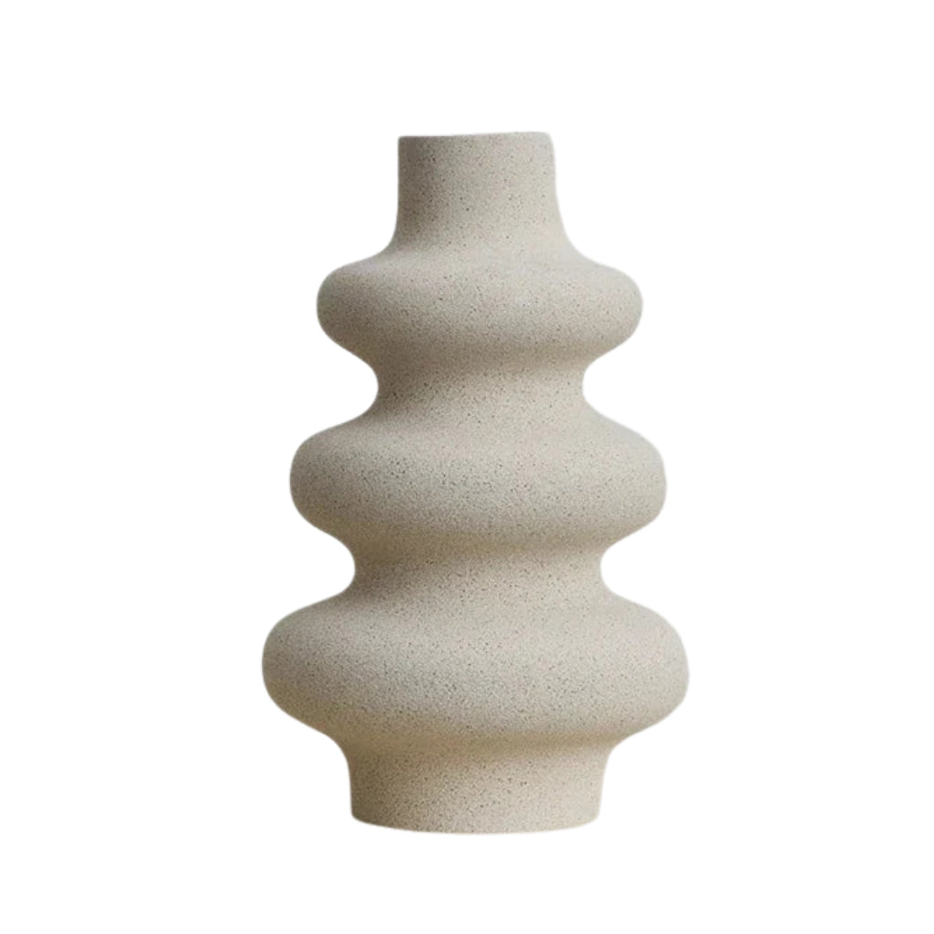 Vaso Cerâmico Estilo Moderno Velutta
